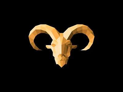 Billy Goat V2 brand identity branding branding design chiseled color palette depth geometic geometry goat goat logo goats icon illustration logo logo design neon palette polygon polygonal polygons