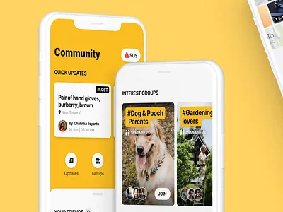 Smart campus app part trois app design creative design graphic design ios minimal ui ux vector