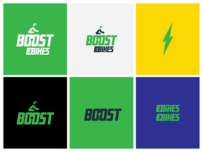 Boost Ebikes { logo design } artwork battery bike branding concept design ebikes electricity energy fitness graphic design green health illustration logo logo design motion renewable vector