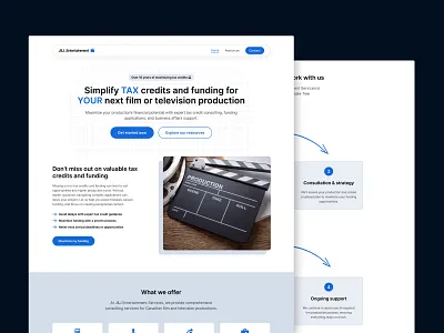 Landing Page Design design hero section landing page ui ui design ux web design website