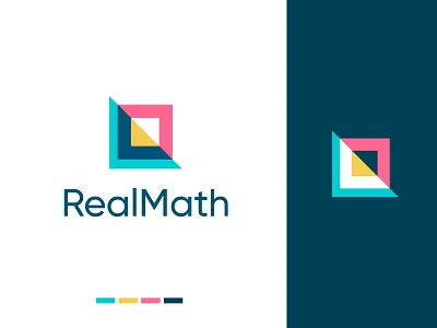 RealMath a b c d e f g h i j k l m n abstract logo app icon brand development brand identity branding conceptual logo design ecommerce geometric logo illustration logo logo design logo designer logos mathmetic meaningful logo o p q r s t u v w x y z simple logo