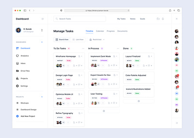 Task Management Dashboard