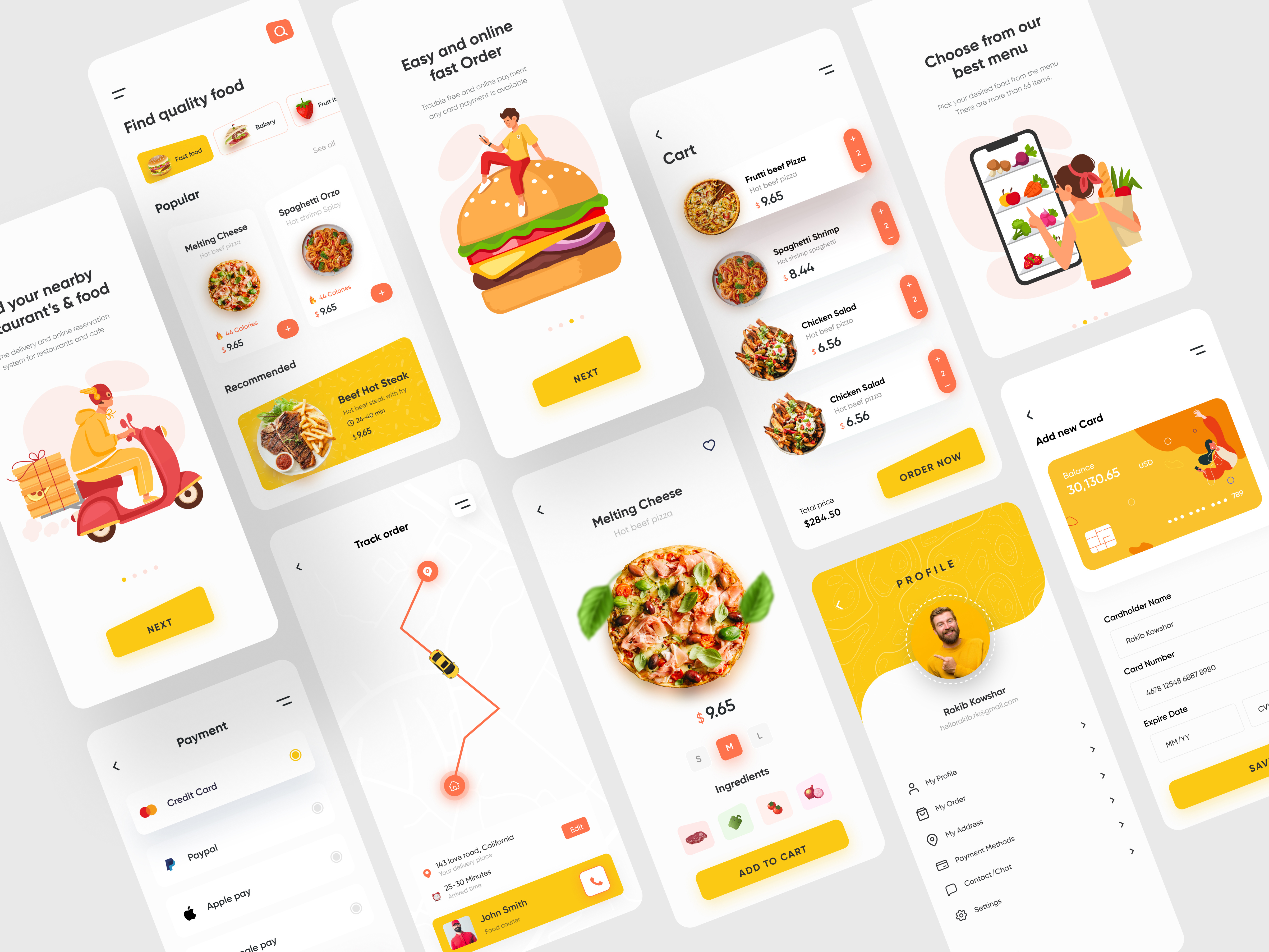 Example of Mobile App UX/UI Design