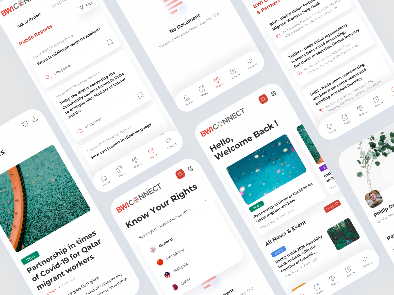 Example of Mobile App Design (Up To 10 Screens)