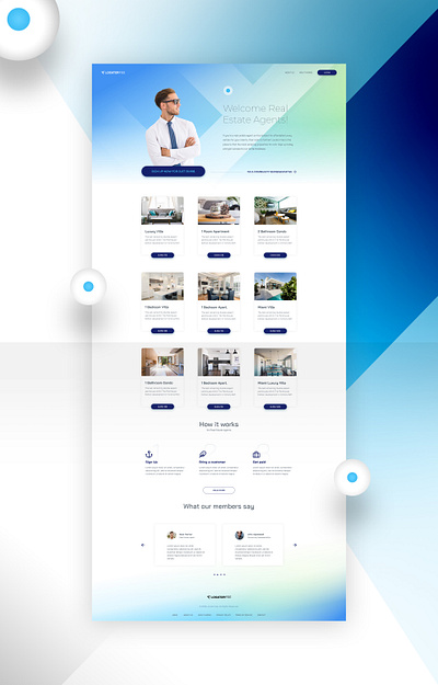 Locator Fee clean design flat fluid identity logo responsive ui ux web