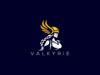 Valkyrie Logo branding game illustration logo nordic nordic logo norse norse logo strong top viking logo valkyrie valkyrie logo valkyrie logo design valkyries viking viking logo viking ship logo warrior warrior logo woman warrior