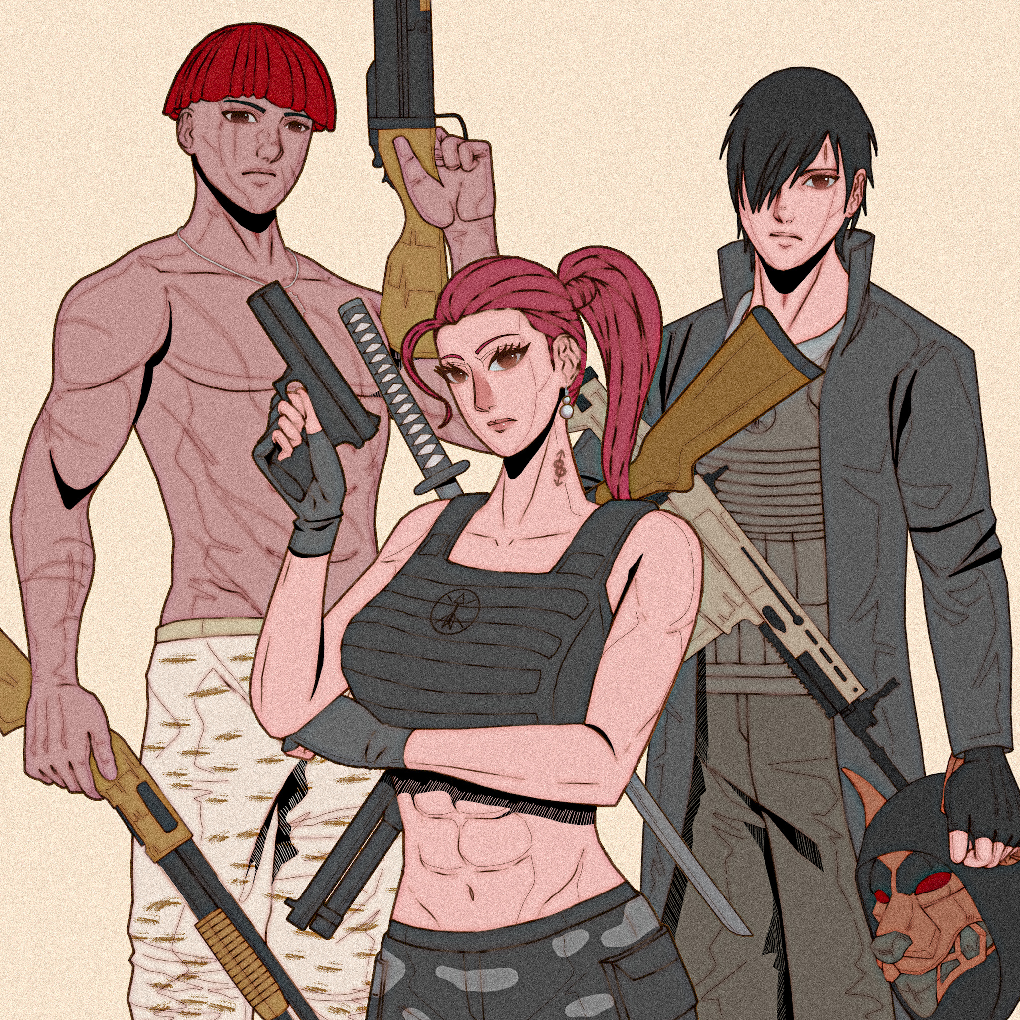 Troublemaker animation anime artwork branding character design character illustration design drawing graphic design illustration illustrator logo design manga merch sketch tshirtdesign