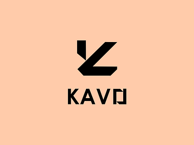 Kavo- Brand Identity Design black letters brand identity branding company company logo creative design geometric shapes graphic design kavo kavo company kavo logo logo logo design logotype modern pink pink background typo typography