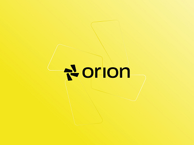 ORION brand identity graphic design logo logo concept logo design symbol technical