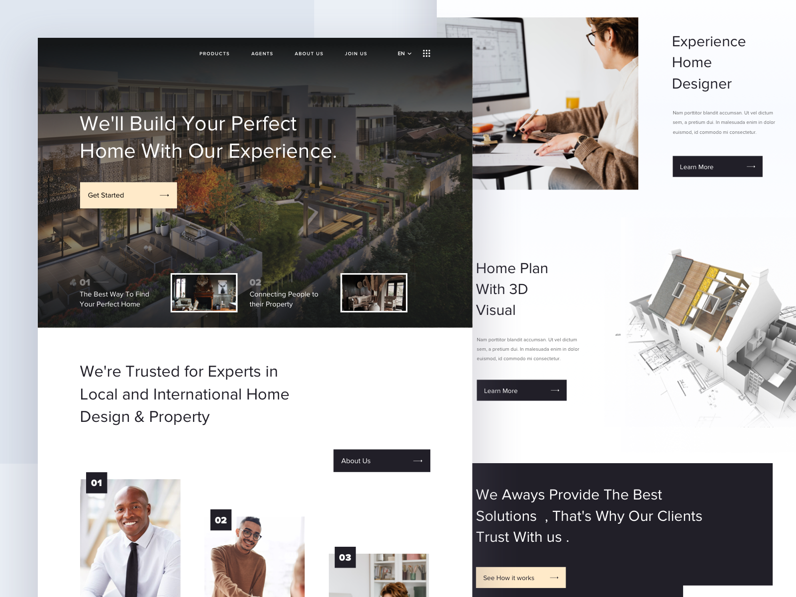 Example of Responsive Landingpage Design
