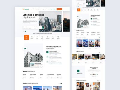 Directory Listing booking design directory directory listing illustration inspiration interface travel uidesign userinterface