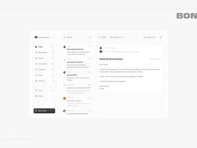 What do you think about this email? bont design email mailing mobile mobile design product design ui ux