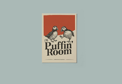 Illustration / Poster Design art digital art graphic design illustration poster puffin