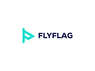 FlyFlag brand branding design flag fly graphic design illustration logo logo design minimal modern ui