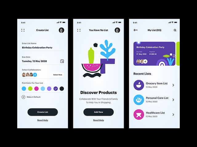 Browse thousands of Card List UI images for design inspiration | Dribbble