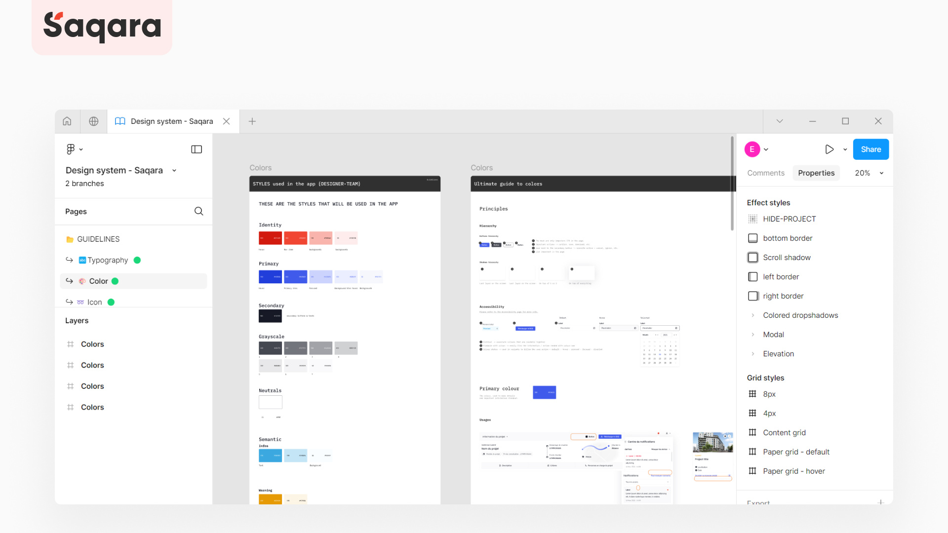 Build a Design System from scratch. construction tech design design system product design saas ui ux