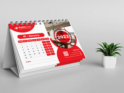 New year Desk Calendar 2023 template 12 months included 12 page calendar branding business calendar business flyer business leaflet template calendar calendar 2023 calendar design calendar template corporate flyer design flyer design ideas illustration leaflet design templates logo real estate flyer