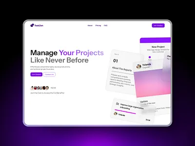 Project Management Web Design app figma ui ui design web design