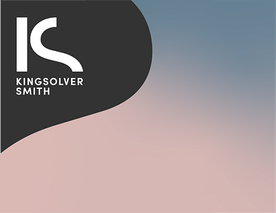 KingsolverSmith branding design flat gradient gradient color gradient logo icon initial logo initials logo ks logo minimal typography ui ux web webdesign website design