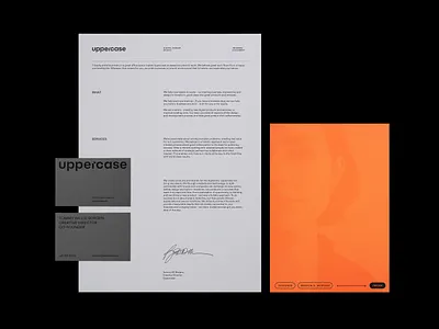 UPPERCASE branding design icons logo rebranding typography ui ux web