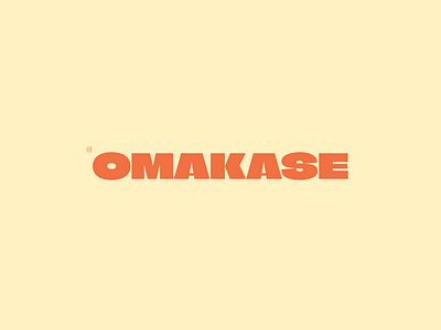 OMAKASE — Visual variants branding design graphic design illustration logo visual