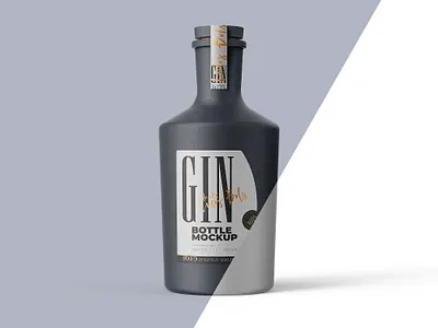 Gin Ceramic Bottle Mockup alcohol bottle mockup branding design design drink mockup gin gin bottle gin mockup mockup mockup psd packaging mockup vodka whiskey wine wine bottle wine bottle mockup