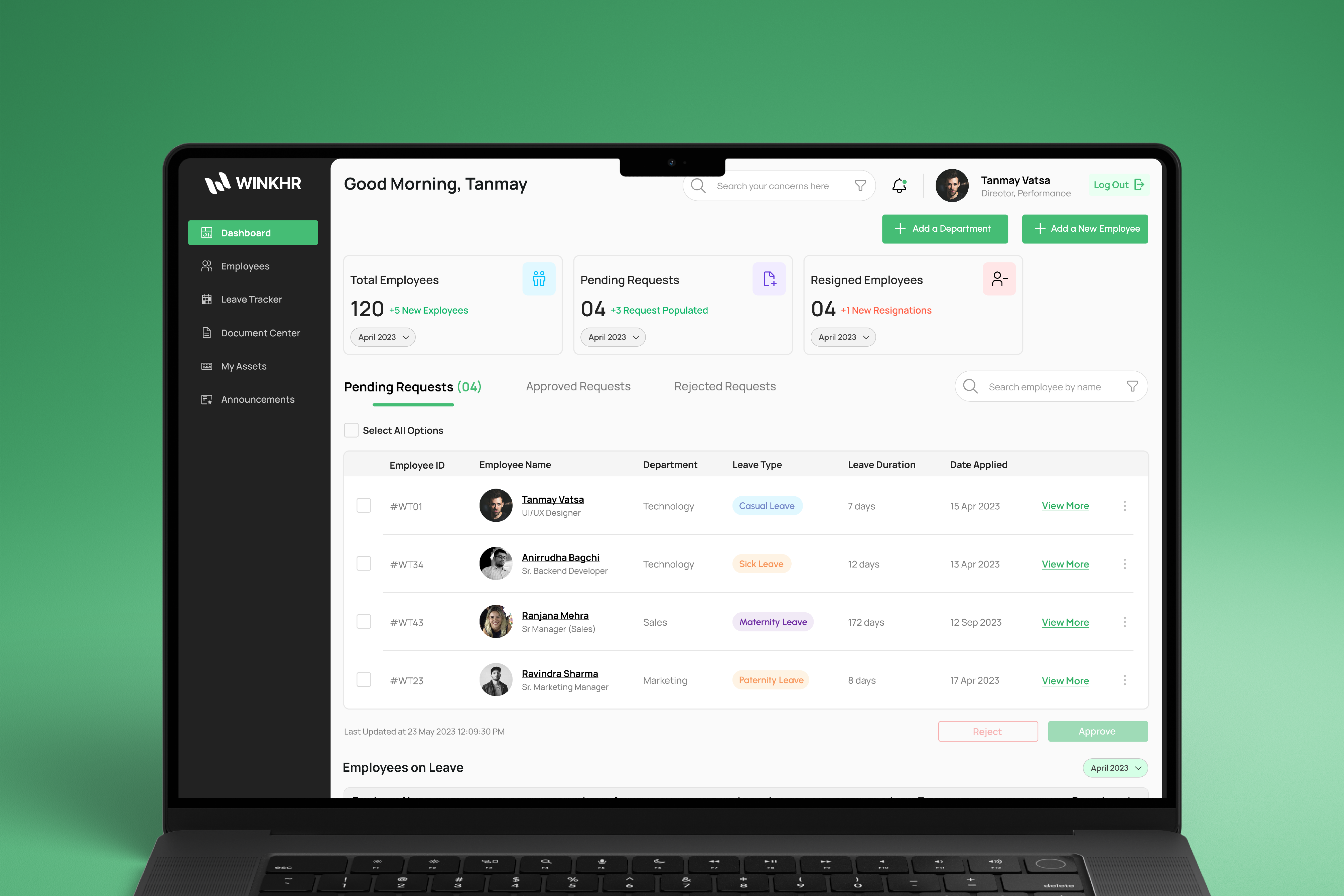 Example of Mobile & Website Design