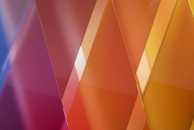 Diagonal 3d abstract background c4d frosted glass glass sunrise sunset texture warm colors