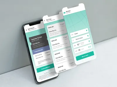 BusTayo Web App app branding dashboad reservation ui ux web