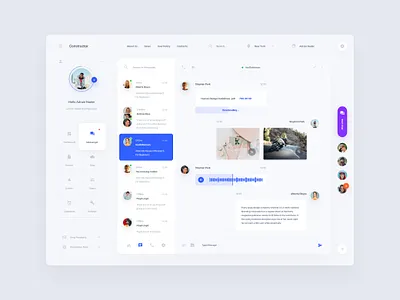 Messenger Apps admin app dashboad download messenger template
