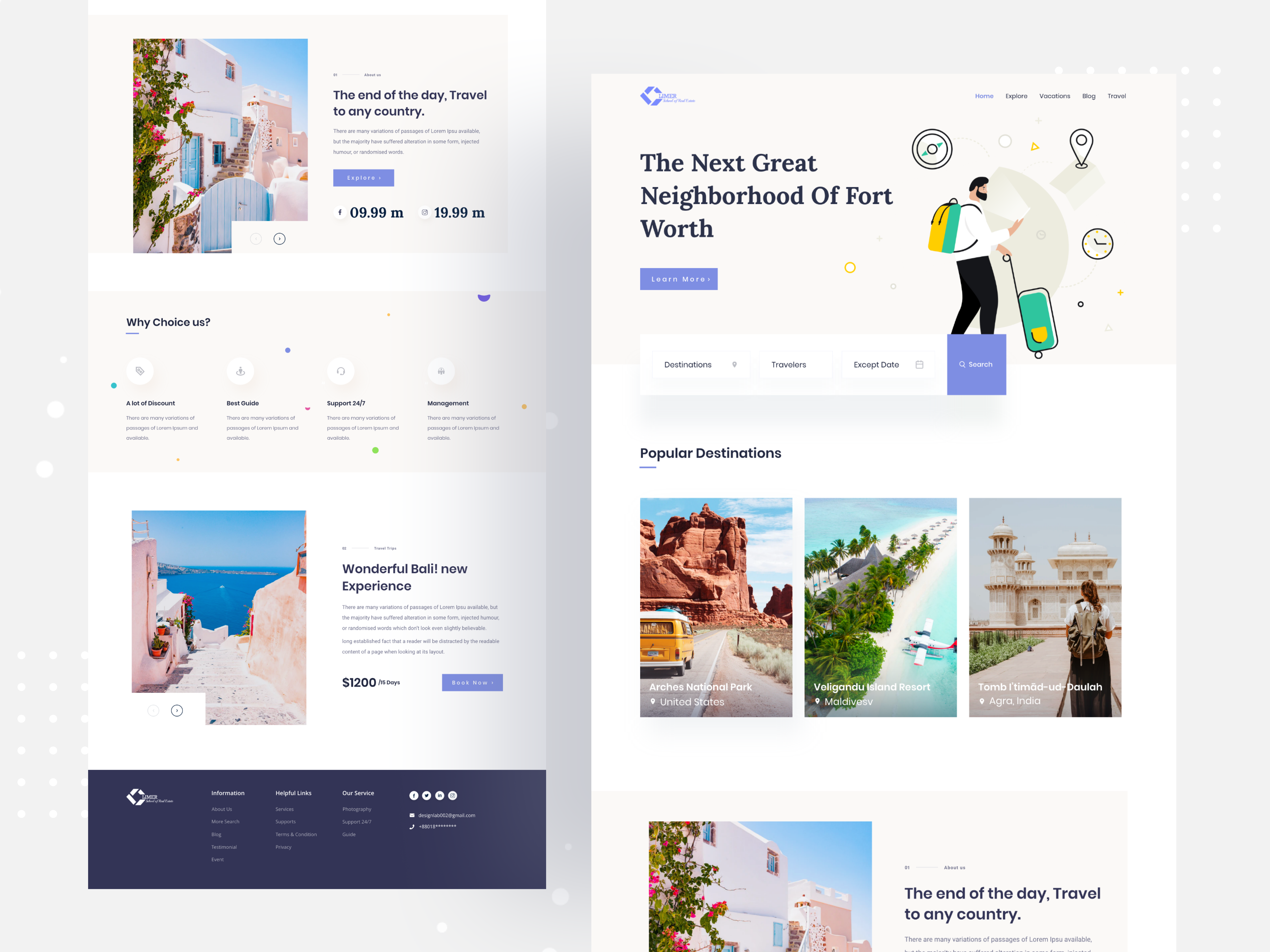 Example of Landing Page Design