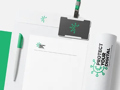 Protect Your Digital Branding branding design icon logo minimal typography
