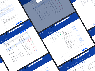 Online Submissions form insurance interface long forms ui ux web workflow