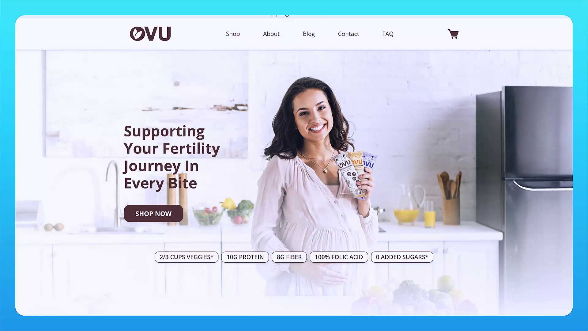 Example of Shopify Website Design