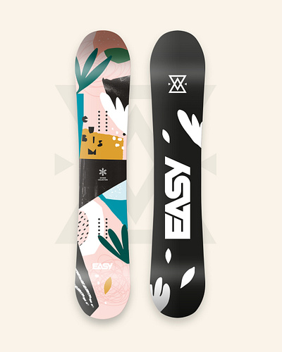 Easy Snowboards 20/21 - Cubism skateboarding snowboard snowboarding