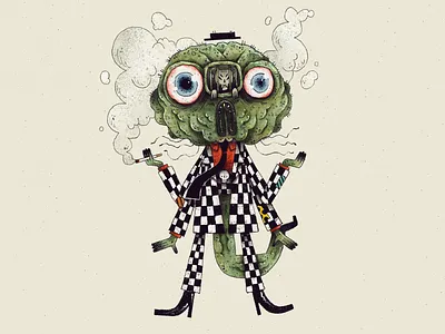 #Drawthisinyourstyle | Craig Gleason art artwork character character design craig gleason creature drawing drawthisinyourstyle dtiys handmade illustration jailman monster