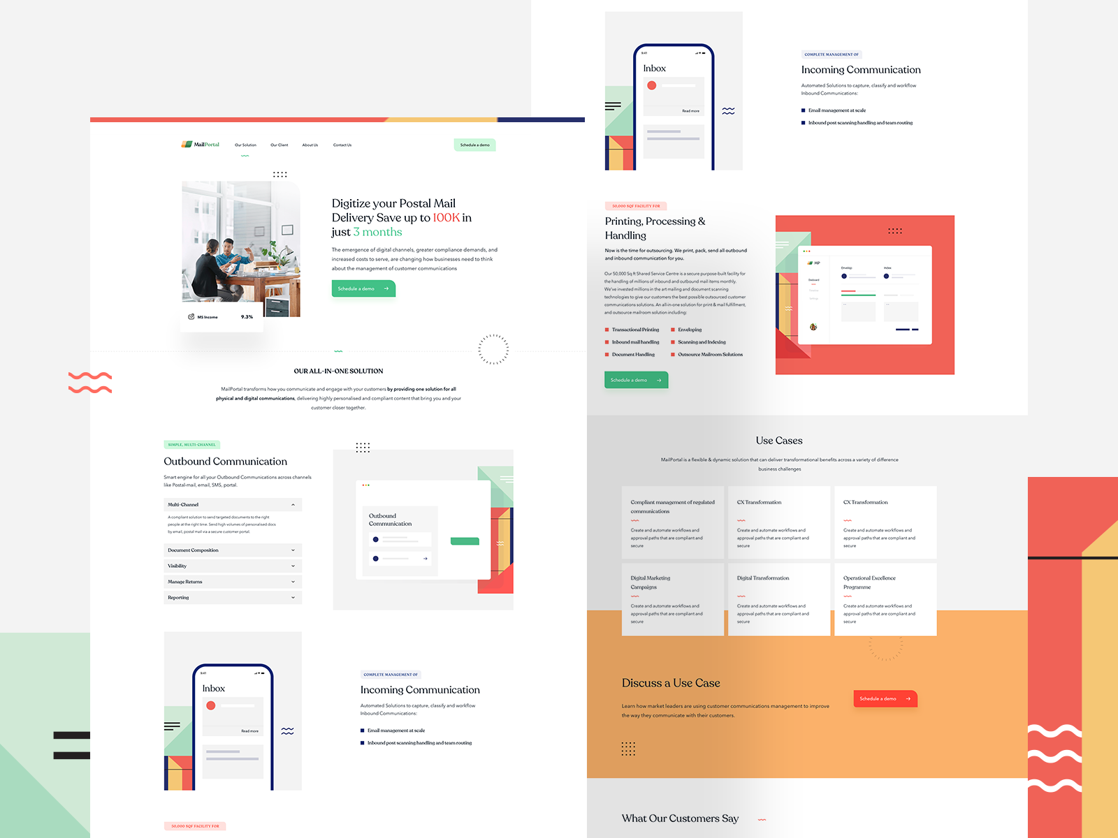 Example of Landing Page Design