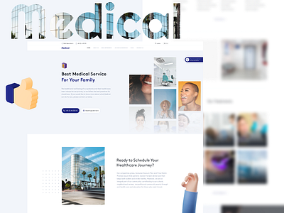 Dental Website clean ui creative dantist dental dental care dental clinic doctor health landing medicine teeth tooth ui