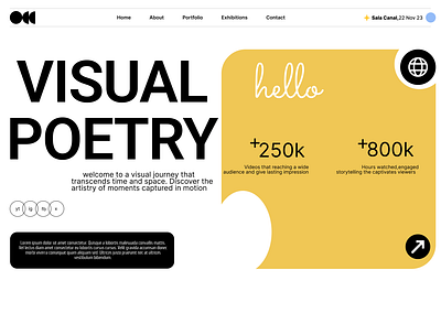 landing page design ui ux webdesign website