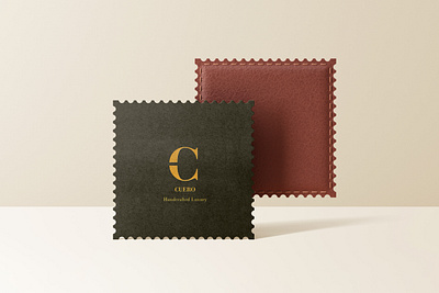 Cuero - Brand Communication Design brand design brand identity branding design design agency logo presentation luxury brand minimalist logo printing visual design visual identity