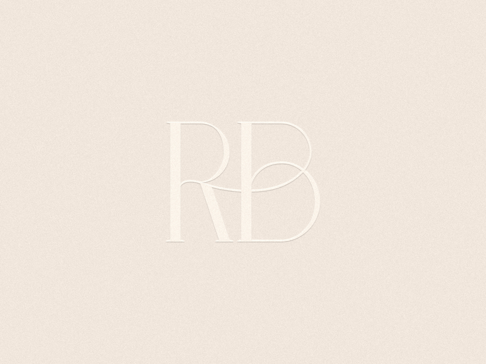 RB | Photographer Monogram by Sara da Silva on Dribbble