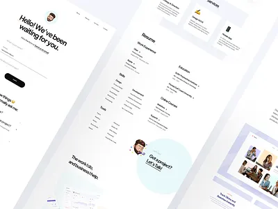 Portfolio: Landing All Pages all pages landing landing page landing page ui landing pages portfolio page portfolio site webflow