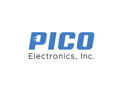 Logo Refinement for Pico Electronics blue branding charge clean concepts electrical electronics exploration identity lightning bolt logo logotype mark modern negative space p pico sans serif simple sophisticated