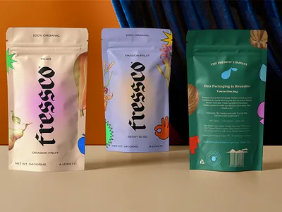 Fressco® branding process creative logos design freelance portfolio visual identity