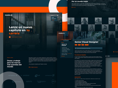 Jobs / Career Page career design jobs ux uxdesign