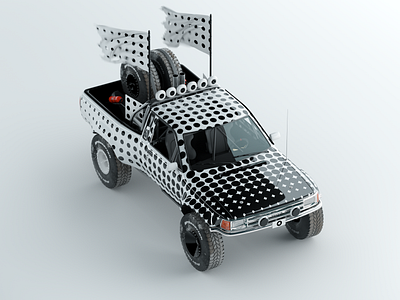 Trophy Car 3d berlin estonia germany render