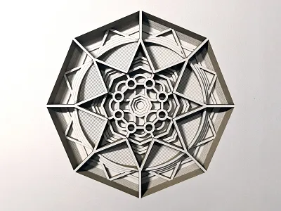Geometry 7/7 abstract art delicate design digital drawing geometric geometric art geometric design geometry graffiti illustration ilustracion painting sacred geometry sacredgeometry stark white