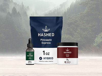 Hashed - packaging designs brand desginer brand identity design brand identity designer branding branding design cannabis cannabis branding cannabis design cannabis logo cannabis packaging cbd cbd logo cbd packaging flower logo hashed logo design logo designer packagedesign packaging packaging design