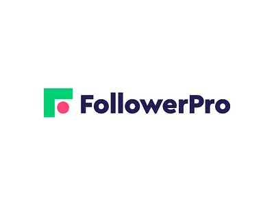 FollowerPro logo concept pt.3 branding logo