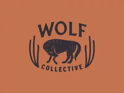 Wolf Collective Branding austin branding branding and identity graphicdesign logo logo design signage texas typography